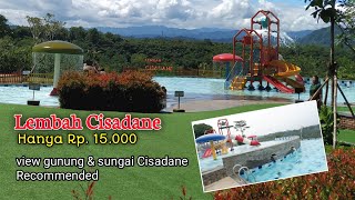 wisata Lembah Cisadane ciseeng Bogor  kolam renang waterpark [upl. by Notnelc]