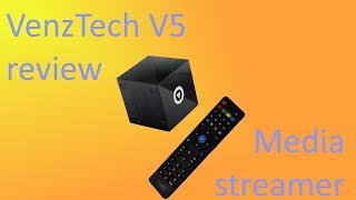 Venztech V5 Stream TV Box  Review [upl. by Geanine854]