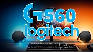 Logitech G560 RGB Gaming Speakers PTBR [upl. by Avery754]