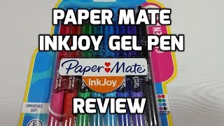 Paper Mate InkJoy Gel Pen Review and Color Comparison [upl. by Payson222]