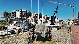 Büsum  Kurzes Video vom Hafen und vom Museumshafen [upl. by Immac]