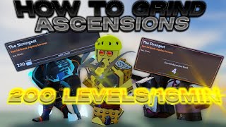 AUT How to Level up  Grind Ascensions FAST in Summer Update Part 3 NO LONGER WORKS [upl. by Nywra]