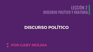 L2 Discurso político [upl. by Orit516]