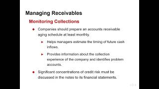 Presentation of Receivables and Principles of Receivables Management [upl. by Burney79]