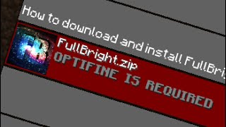 How to download and install FullBright [upl. by Ahsekyw107]