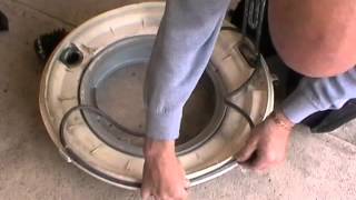 Beko washing machine WMA520W bearing failure Part 2 [upl. by Einwahs999]