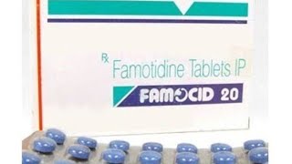 Famotidine tablets usesside effect dosage form [upl. by Enilrem]