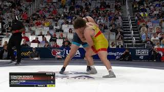 Adam Coon VS Cohlton Schultz  Men’s GrecoRoman 130 kg [upl. by Nolana]