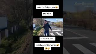 CA ÎN GERMANIA 😂🇷🇴 romania autostrada diaspora news respect funny viralvideo [upl. by Atinor]