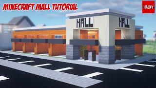 Minecraft mall  Tutorial Build [upl. by Michaella]