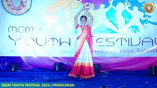 BEF Student Dance MGM Youth Festival  Inter School Competition Anwesha Majumder 2ndRunnerUp Solo [upl. by Akinirt614]