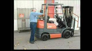 Forklift Training  Module 5 Refueling [upl. by Cirda]