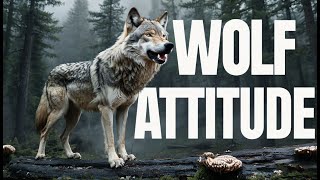 WOLF ATTITUDE Wolf Mindset  Motivational Video For Those Fighting Alone Wolf Motivation [upl. by Lily638]