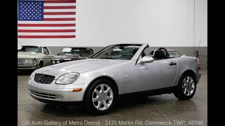 1998 Mercedes Benz SLK 230 For Sale  Walk Around [upl. by Blakelee]