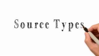 Source types [upl. by Eidac]