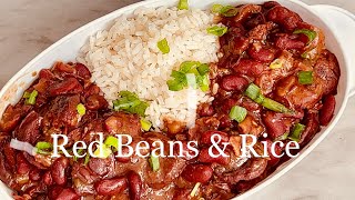 How To Make Red Beans and Rice Pressure Cooker Recipe [upl. by Bowyer974]