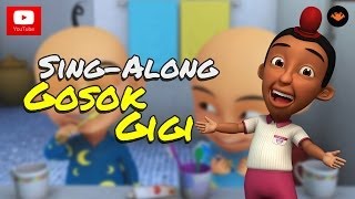 Upin amp Ipin  Lagu Gosok Gigi SingAlong [upl. by Swec]