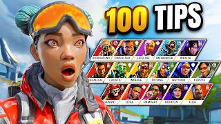 100 Legend Tips amp Tricks in Apex Legends  EVERY LEGEND [upl. by Hali]