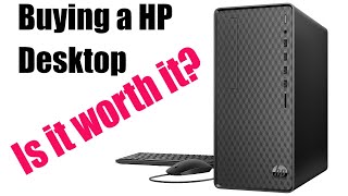 Buying An Affordable HP Desktop  Is It Worth It [upl. by Levi]