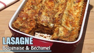 Recette de lasagne bolognaise maison la meilleure [upl. by Eivlys]