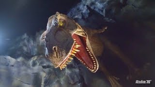 NEW Jurassic World the Ride at Night  Universal Studios Hollywood [upl. by Diandre436]