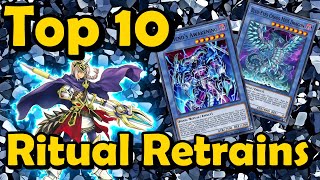 Top 10 Ritual Retrain Cards in YuGiOh [upl. by Rachael]