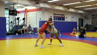 Adaugo Nwachukwu vs Aine Drury  Round Three 65 kg  2024 U23 World Team Wrestleoff [upl. by Atinauj]