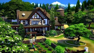 Building a WINDENBURG STARTER HOME  The Sims 4 [upl. by Etnaled]