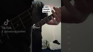 Leper Messiah bass cover tabs in disc [upl. by Yemirej]