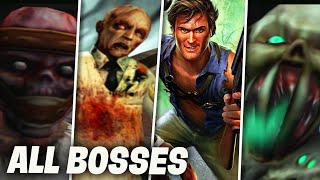 EVIL Dead Regeneration PS2 All BossesBoss Fights amp Ending [upl. by Buzz]