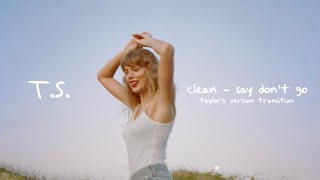 taylor swift  clean taylors version traducida al español  lyrics [upl. by Kraft902]