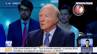 Brice Hortefeux quotPour nous lEurope nest pas une option cest une nécessitéquot [upl. by Giordano]