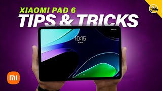 Xiaomi Pad 6  Best Tips Tricks amp Hidden Features [upl. by Warfold]