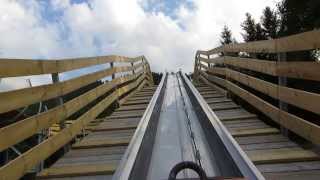 Sommerrodelbahn GarmischPartenkirchen neu 2013 [upl. by Eimmas]