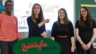 LEQUIPE DE BENEYLU SCHOOL VIENT ME RENDRE VISITE DANS MA CLASSE VLOG 26 [upl. by Edette]