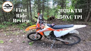 2020 KTM 250XC TPI First Ride Review  Episode 68 [upl. by Issie460]