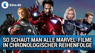 So schaut ihr alle Marvel Cinematic Universe Filme in chronologischer Reihenfolge [upl. by Akeihsal]