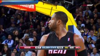 Dwyane Wade hurts Nate Robinsons feelings 11012 HD [upl. by Oringas]