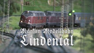 Märklin Modelleisenbahn Lindental  H0 Anlage mit Dampfloks  ModellbauWerkstatt StellwerkOst [upl. by Ardeth]