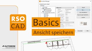Ansicht speichern  RSOCAD [upl. by Beth263]