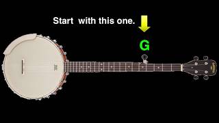 5 String Banjo Tuner How to Tune a 5 String Banjo to Open G [upl. by Nej]