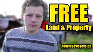 Where to Find FREE LAND and PROPERTY in the UK Adverse Possession [upl. by Annaeel]