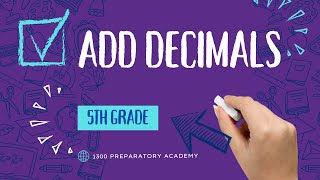 5th grade Add Decimals [upl. by Gilbert758]