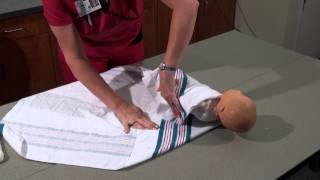 Parenting and Infant Care  How to Swaddle a Baby  Womans Hospital  Baton Rouge La [upl. by Acquah]