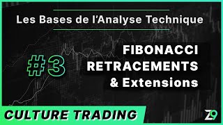 Fibonacci Retracements amp Extensions  Bases De lAnalyste Technique CultureTrading [upl. by Nnaeed]