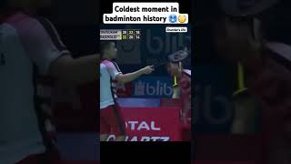 Kevin Sanjaya coldest moment 🥶🤯  badminton trending kevinsanjaya [upl. by Roots692]