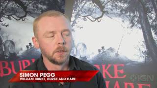 IGN Interview Simon Pegg  Burke amp Hare [upl. by Nahama209]