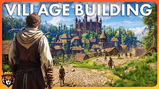 Building a Medieval Village from NOTHING [upl. by Vez655]