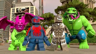 LEGO Marvel Super Heroes 2  All 2099 Characters Showcased Free Roam [upl. by Secnarfyram]