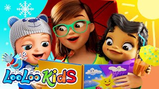 Weather Song  S3EP35 Kindergarten Fun  LooLoo Kids Songs for Kids [upl. by Llerraj]